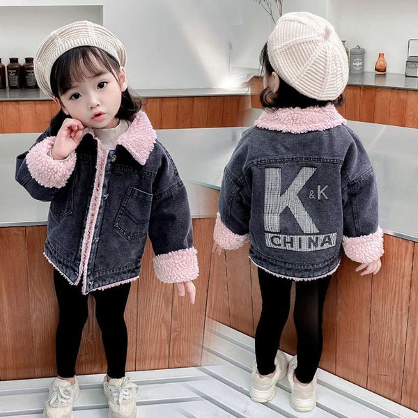 new drs 2020 denim winter girls' coat clothing net red boy plush wtern sle children's cardigan et genh62m2c8yq, Black
new drs 2020 denim winter girls' coat clothing net red boy plush wtern sle children's cardigan et genh62m2c8yq, Black