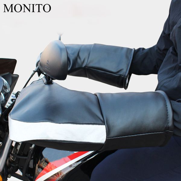 2019 motorcycle scooter hand warm gloves motorbike thickening hands warmer coves coldproof handlebar muffs waterproof, Blue;gray
2019 motorcycle scooter hand warm gloves motorbike thickening hands warmer coves coldproof handlebar muffs waterproof, Blue;gray