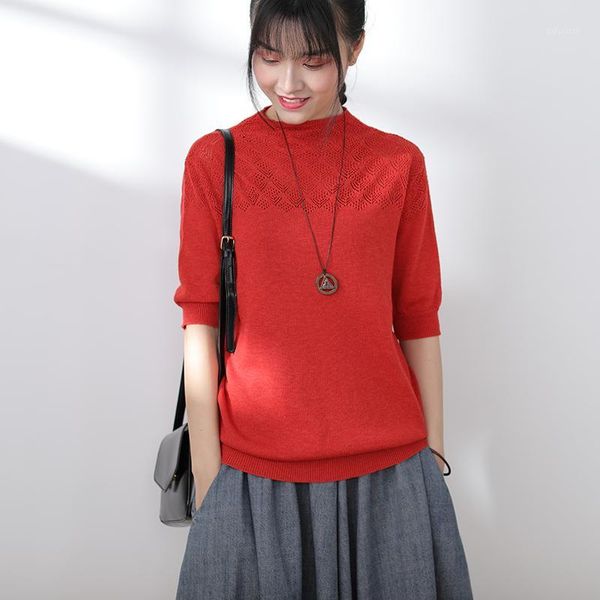 women sweater spring new style loose-fit pullover half sleeve solid color thin half-turtle-neck female clothes casual women 1, White;black
women sweater spring new style loose-fit pullover half sleeve solid color thin half-turtle-neck female clothes casual women 1, White;black