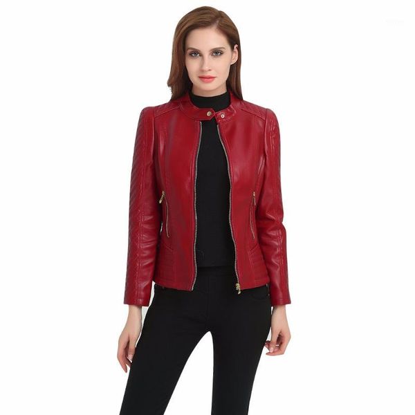 feitong 6xl faux leather jacket women's autumn winter leather jacket short casual coat plus size outwear1, Black
feitong 6xl faux leather jacket women's autumn winter leather jacket short casual coat plus size outwear1, Black