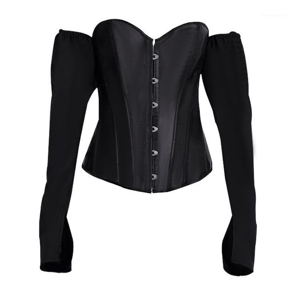 women's blouses & shirts retro vintage slash neck corset off shoulder women gothic blouse lolita club party long sleeve shirt back, White
women's blouses & shirts retro vintage slash neck corset off shoulder women gothic blouse lolita club party long sleeve shirt back, White