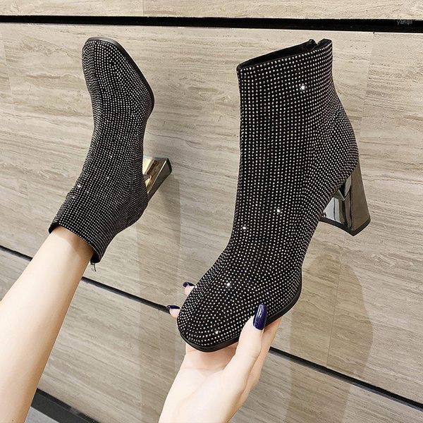 boots lady winter shoes for women round toe boots-women 2021 high heel rock low mid-calf rubber autumn mid calf fabric1, Black
boots lady winter shoes for women round toe boots-women 2021 high heel rock low mid-calf rubber autumn mid calf fabric1, Black