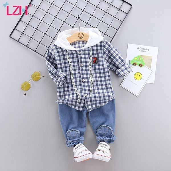 lzh new autumn children boys clothes casual hooded long sleeve plaid shirt 2pcs suit kids baby boys clothing sets 1 2 3 4 years 201127, White
lzh new autumn children boys clothes casual hooded long sleeve plaid shirt 2pcs suit kids baby boys clothing sets 1 2 3 4 years 201127, White