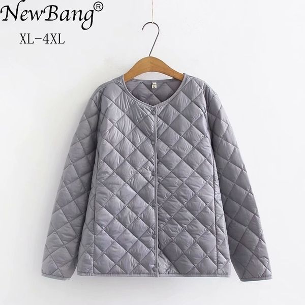 newbang 4xl plus size lightweight cotton coat women winter warm liner collarless coat female slim jackets 201110, Black
newbang 4xl plus size lightweight cotton coat women winter warm liner collarless coat female slim jackets 201110, Black