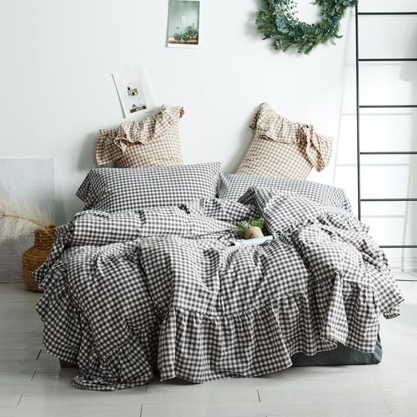 white black gray plaid twin bedding set king size bed set soft bed sheets bedclothes duvet cover fitted sheet ropa de cama1
white black gray plaid twin bedding set king size bed set soft bed sheets bedclothes duvet cover fitted sheet ropa de cama1