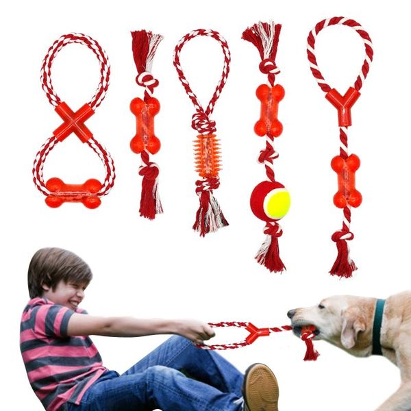 dog toys & chews cotton pet rope chew tug toy knot bone ball shape pets palying teeth cleaning for small medium large dogs 5 types
dog toys & chews cotton pet rope chew tug toy knot bone ball shape pets palying teeth cleaning for small medium large dogs 5 types