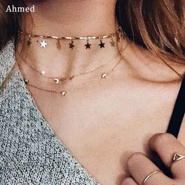 личность подвески choker простой для заявления ahmed многослойного ожерелья воротника женщин способа звезды maxi ожерелье нового ювелирных и, Golden;silver
личность подвески choker простой для заявления ahmed многослойного ожерелья воротника женщин способа звезды maxi ожерелье нового ювелирных и, Golden;silver