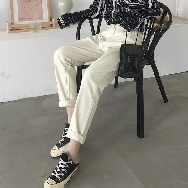 cotton jeans for women high waist harem mom jeans streetwear female denim casual korean fashion 2020 winter fall trousers1, Blue
cotton jeans for women high waist harem mom jeans streetwear female denim casual korean fashion 2020 winter fall trousers1, Blue