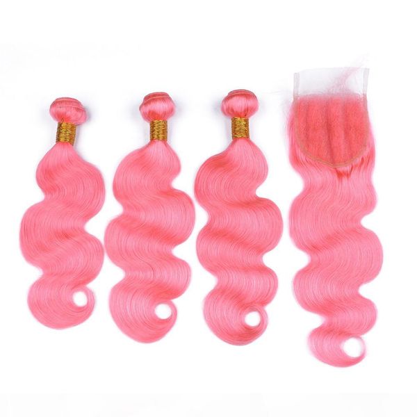 body wave pink colored peruvian human hair weave bundles with closure pure pink 4x4 front lace closure with virgin hair weft extensions, Black;brown
body wave pink colored peruvian human hair weave bundles with closure pure pink 4x4 front lace closure with virgin hair weft extensions, Black;brown