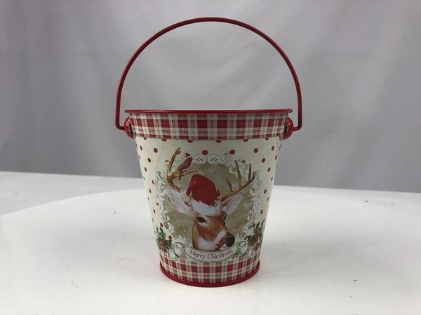 d11xh11cm mini iron pails for christmas gift box christmas favor holder candy boxes party supplies antler pattern
d11xh11cm mini iron pails for christmas gift box christmas favor holder candy boxes party supplies antler pattern