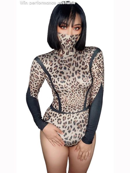 leopard bodysuit for women bodycon bkinny outfit long sleeve female dancer singer costume bar party club show performance, Black;red
leopard bodysuit for women bodycon bkinny outfit long sleeve female dancer singer costume bar party club show performance, Black;red