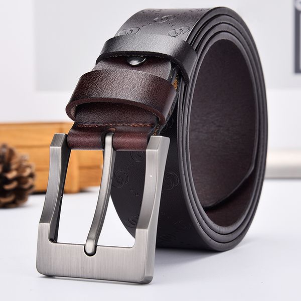 2021 men belt genuine leather designer cowhide new mens business pattern pin buckle belts 6lyi, Black;brown
2021 men belt genuine leather designer cowhide new mens business pattern pin buckle belts 6lyi, Black;brown
