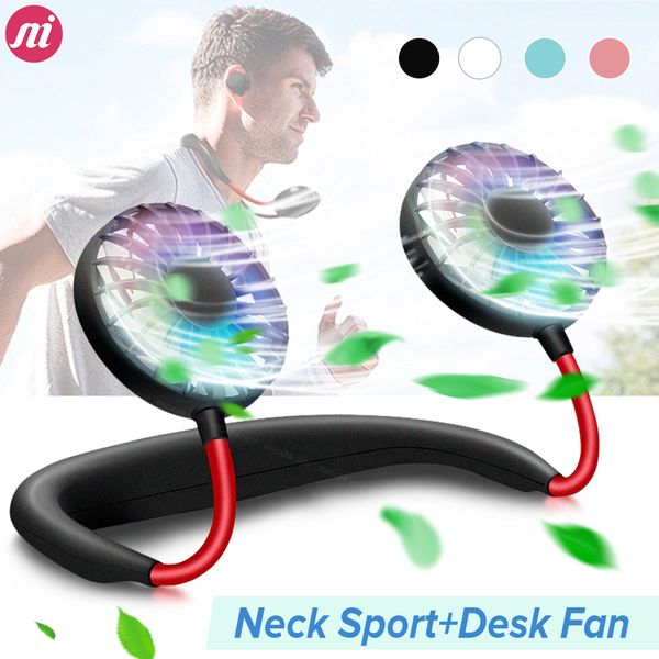 mini portable hanging neckband fan usb rechargeable double fans air cooler conditioner colorful aroma electric desk fan for room
mini portable hanging neckband fan usb rechargeable double fans air cooler conditioner colorful aroma electric desk fan for room