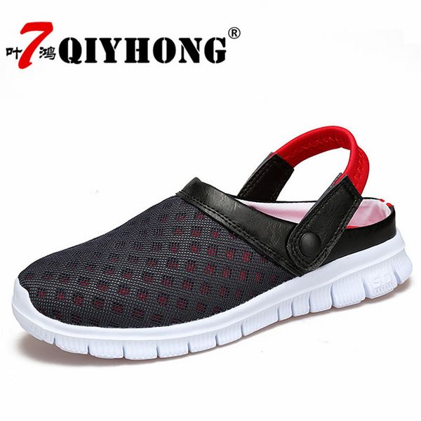 2018 fashion big size 38-46 men's summer men super shoes breathable mesh slippers lightweight slip on footwear zapatos hombre t200420, Black
2018 fashion big size 38-46 men's summer men super shoes breathable mesh slippers lightweight slip on footwear zapatos hombre t200420, Black