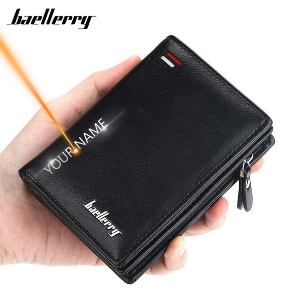 fashion men wallets name engraving zipper card holder male purse pu leather coin carteria 220312, Red;black
fashion men wallets name engraving zipper card holder male purse pu leather coin carteria 220312, Red;black