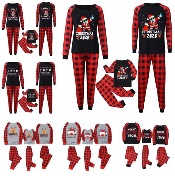 christmas xmas plaid pajamas two piece family match outfits 2020 2021 mask reindeer santa clause pjm set kids parents home clothes e110301, Blue
christmas xmas plaid pajamas two piece family match outfits 2020 2021 mask reindeer santa clause pjm set kids parents home clothes e110301, Blue