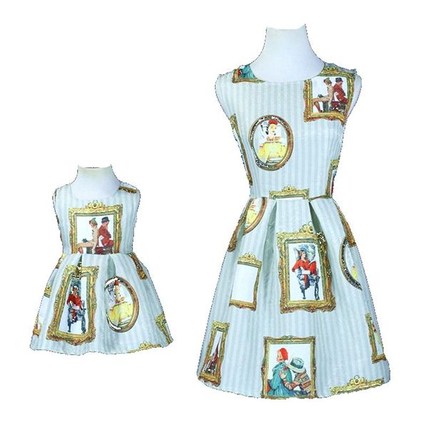 mother daughter runway dress mom girls cartoon vest dresses 2020 mommy girl match twinning party dress family look outfits, Blue
mother daughter runway dress mom girls cartoon vest dresses 2020 mommy girl match twinning party dress family look outfits, Blue