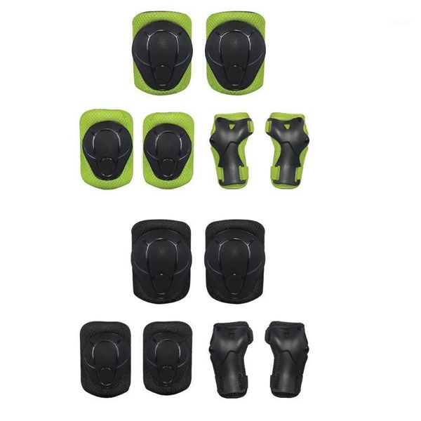 elbow & knee pads 6pcs/set kids roller-skating protective equipment boys girls skate cycling bike safety pad guard set1, Black;gray
elbow & knee pads 6pcs/set kids roller-skating protective equipment boys girls skate cycling bike safety pad guard set1, Black;gray