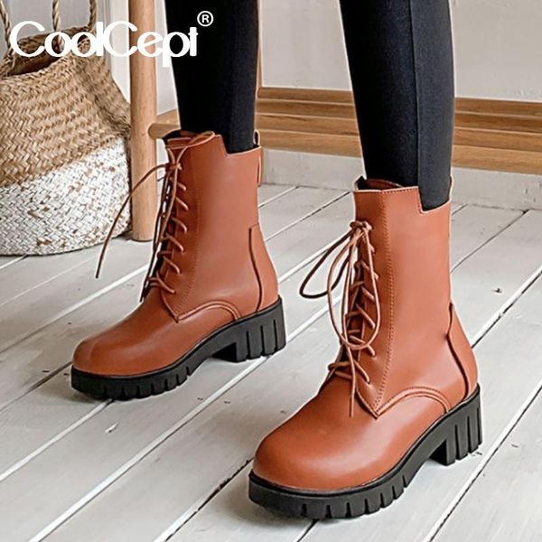coolcept women ankle boots fashion cross strap warm high heel winter shoes woman platform office lady short boot size 33-43, Black
coolcept women ankle boots fashion cross strap warm high heel winter shoes woman platform office lady short boot size 33-43, Black