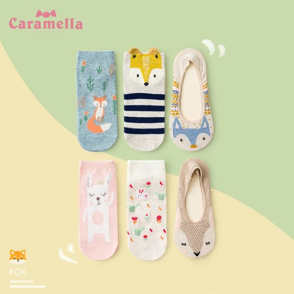 caramera spring and summer new fox female 3 pairs of small animal shallow mouth female invisible socks invisible socks uan8p, Black
caramera spring and summer new fox female 3 pairs of small animal shallow mouth female invisible socks invisible socks uan8p, Black
