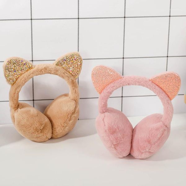 ear muffs fashion vintage ear-cap winter outdoor cute cat plush earmuffs shiny sequin soft earflaps headband for kids boys girl1, Blue;gray
ear muffs fashion vintage ear-cap winter outdoor cute cat plush earmuffs shiny sequin soft earflaps headband for kids boys girl1, Blue;gray