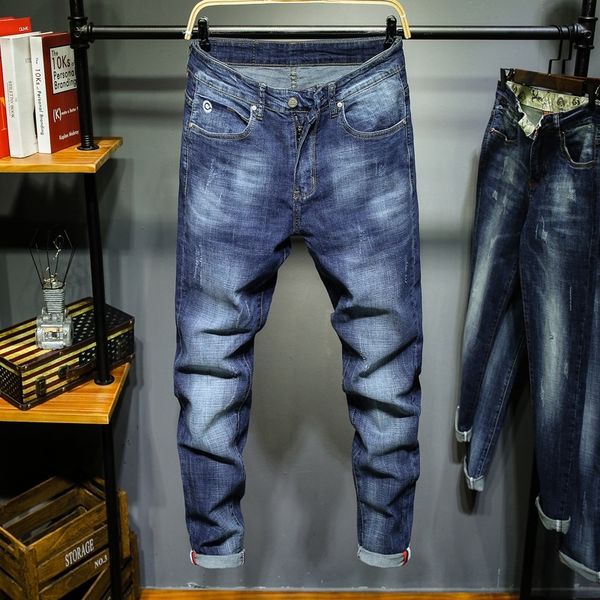 vchfq 2020 новых джинсы мужских тонких случайных jeansjeans и jeansfit маленьких ног брюки мужская корейская версия случайного универсальный, Blue
vchfq 2020 новых джинсы мужских тонких случайных jeansjeans и jeansfit маленьких ног брюки мужская корейская версия случайного универсальный, Blue
