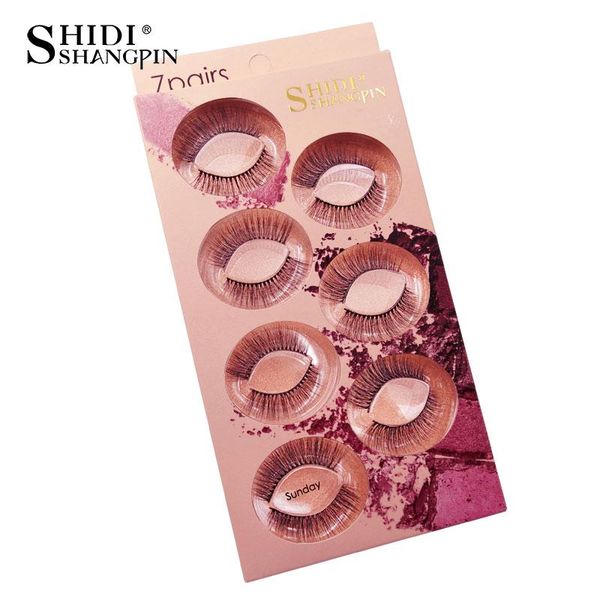 7 pairs 3d mink lashes hand made false eyelashes extension makeup natural long fake eyelash soft fluffy volume cilio faux cilis wmthhh
7 pairs 3d mink lashes hand made false eyelashes extension makeup natural long fake eyelash soft fluffy volume cilio faux cilis wmthhh