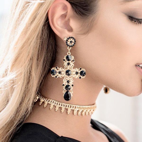 dangle & chandelier elegant cross boho women lady rhinestone drop ear earring w7151, Silver
dangle & chandelier elegant cross boho women lady rhinestone drop ear earring w7151, Silver