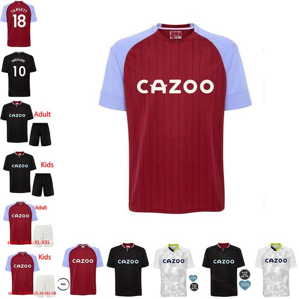 20 21 aston villa away soccer jersey home 2020 2021 samatta targett grealish wesley douglas luiz mcgim el black men kids kit football shirts, Black;yellow
20 21 aston villa away soccer jersey home 2020 2021 samatta targett grealish wesley douglas luiz mcgim el black men kids kit football shirts, Black;yellow