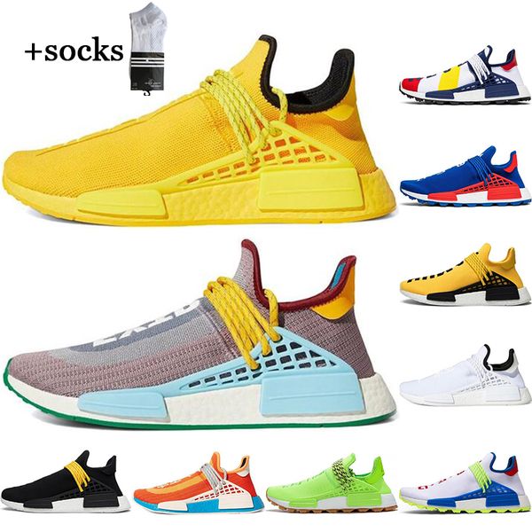 with socks 2021 human race hu pharrell williams women running shoes white black yellow homecoming mens trainer sports sneakers, White;red
with socks 2021 human race hu pharrell williams women running shoes white black yellow homecoming mens trainer sports sneakers, White;red