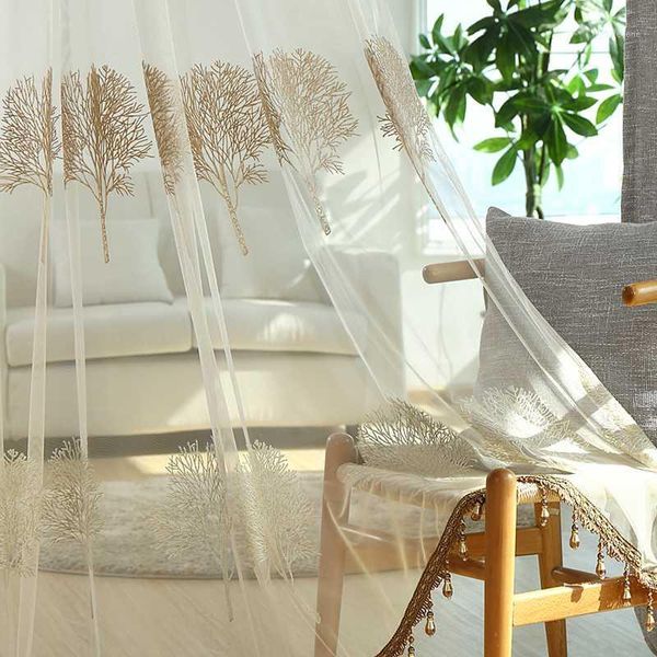 curtain & drapes country style tree branches embroidery sheer curtains for interior decor, living room tulle (#lrrsz1801)1
curtain & drapes country style tree branches embroidery sheer curtains for interior decor, living room tulle (#lrrsz1801)1