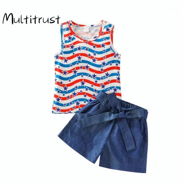 multitrust 0-4years summer newborn baby girl clothing set striped print sleeveless vest bow denim pant 2pcs girl fashion set1, White
multitrust 0-4years summer newborn baby girl clothing set striped print sleeveless vest bow denim pant 2pcs girl fashion set1, White