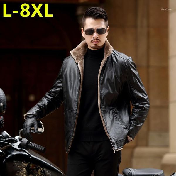 plus size 8xl 7xl 6xl 5xl new warm winter sheepskin men's leather jacket men leisure fur coat men real leather coat1, Black
plus size 8xl 7xl 6xl 5xl new warm winter sheepskin men's leather jacket men leisure fur coat men real leather coat1, Black