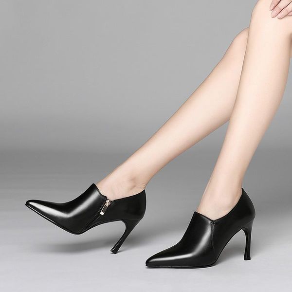 dress shoes women high heels zip genuine leather fashion pumps sandals quality lady black thin heels1
dress shoes women high heels zip genuine leather fashion pumps sandals quality lady black thin heels1