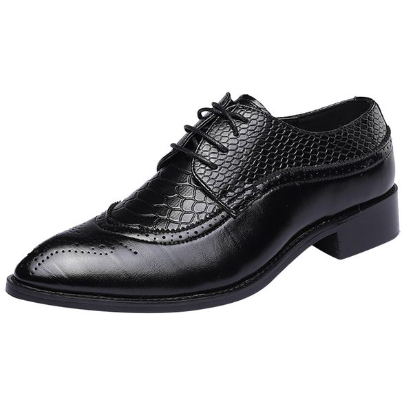 dress shoes kancoold classic leather men pointed toe lace up men's suits bright casual business oxfords shoe black
dress shoes kancoold classic leather men pointed toe lace up men's suits bright casual business oxfords shoe black