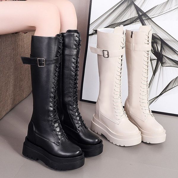 thick sole knee high long boots women metal buckle punk style boots women thick sole motorcycle black beige 2020
thick sole knee high long boots women metal buckle punk style boots women thick sole motorcycle black beige 2020