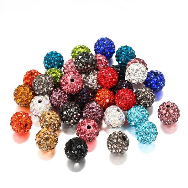 10pcs/lot 10mm clay micro pave rhinestone crystal spacer beads for diy bracelet earrings jewelry making supplies str sqcwgr
10pcs/lot 10mm clay micro pave rhinestone crystal spacer beads for diy bracelet earrings jewelry making supplies str sqcwgr