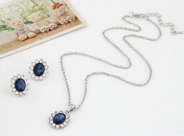 bridesmaid jewelry set wedding necklace earring indian african jewelry set party jewelry set, Silver
bridesmaid jewelry set wedding necklace earring indian african jewelry set party jewelry set, Silver