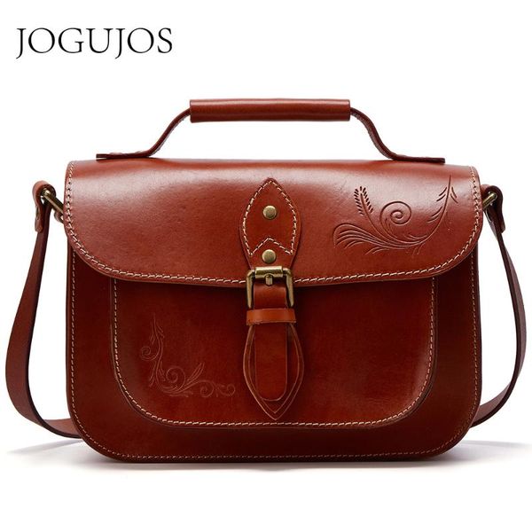 jogujos genuine leather handbag women's shoulder messenger bag totes handbag female vintage fashion handbags women crossbody bag
jogujos genuine leather handbag women's shoulder messenger bag totes handbag female vintage fashion handbags women crossbody bag