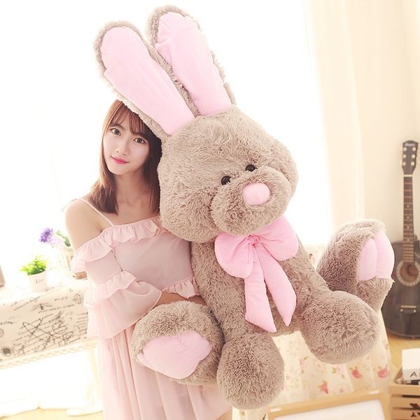 1pc 50/70/80/90cm cute american rabbit plush toy doll large bunny toys rabbit quality peluche children kid's gift 201012
1pc 50/70/80/90cm cute american rabbit plush toy doll large bunny toys rabbit quality peluche children kid's gift 201012