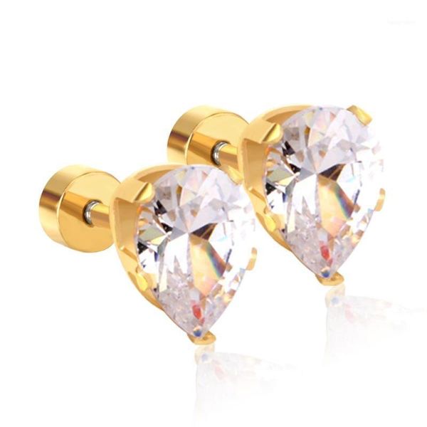 luxukisskids water drop earings piercing crystal stainless steel stud earrings for women/kids fashion jewelry pendientes brincos1, Golden;silver
luxukisskids water drop earings piercing crystal stainless steel stud earrings for women/kids fashion jewelry pendientes brincos1, Golden;silver