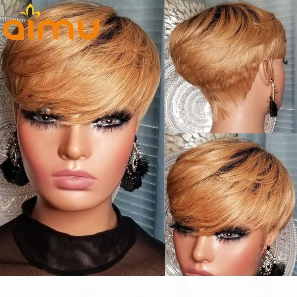ombre honey blonde glueless 4x4 closure short bob wig with bang lace front human hair wigs pixie cut 250% preplucked remy, Black;brown
ombre honey blonde glueless 4x4 closure short bob wig with bang lace front human hair wigs pixie cut 250% preplucked remy, Black;brown
