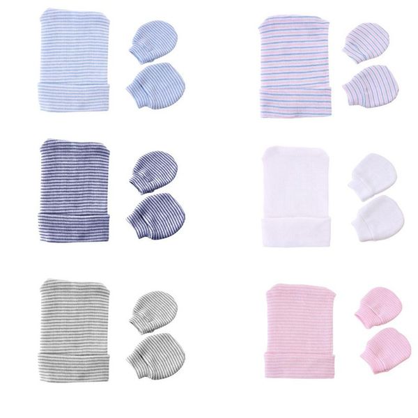 newborn hat gloves set children's cotton hats and gloves prevent scratching and keep warm for baby boys girls stripe caps, Yellow
newborn hat gloves set children's cotton hats and gloves prevent scratching and keep warm for baby boys girls stripe caps, Yellow