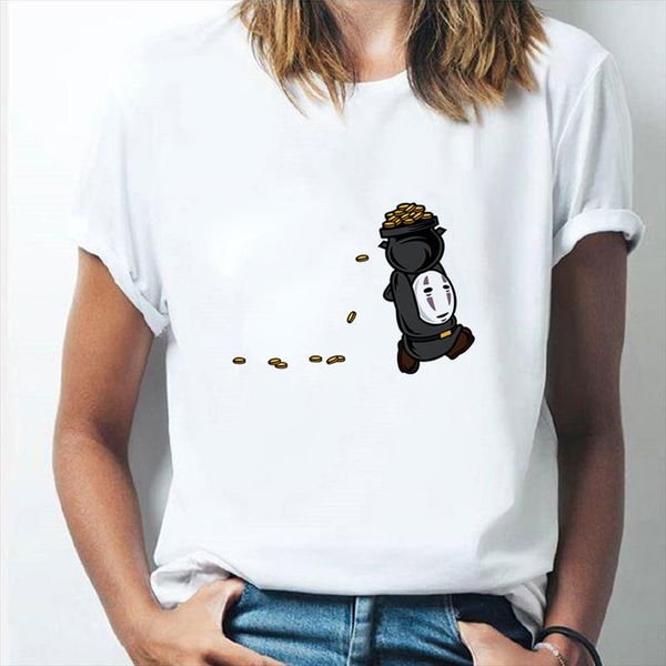 spirit away t shirt studio ghibli harajuku women tshirts no face print cute kawaii 90s women clothes tee, White
spirit away t shirt studio ghibli harajuku women tshirts no face print cute kawaii 90s women clothes tee, White