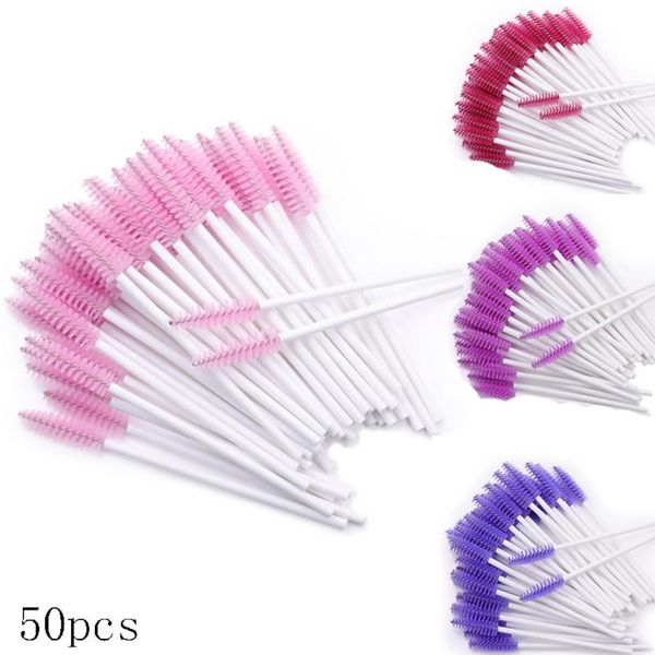 50pcs/pack disposable eyelash brushes eye lashes cosmetic brush mascara wands eyelashes extension maketool spoolers makeup tools
50pcs/pack disposable eyelash brushes eye lashes cosmetic brush mascara wands eyelashes extension maketool spoolers makeup tools