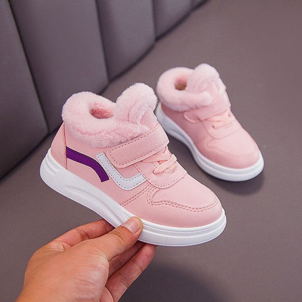 kids winter sneakers pu leather warm plush snow boots boys girls warm-keepning outdoor sports shoes flats snowboots, Black;red 
kids winter sneakers pu leather warm plush snow boots boys girls warm-keepning outdoor sports shoes flats snowboots, Black;red