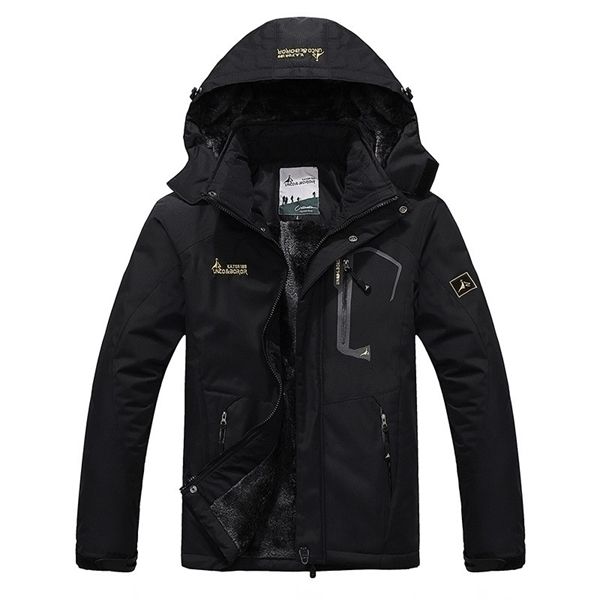 2020 winter warm thick fleece men coats windbreaker ski anorak sports outwear windproof hiking hoodie overcoat jacket x1025, Black;brown
2020 winter warm thick fleece men coats windbreaker ski anorak sports outwear windproof hiking hoodie overcoat jacket x1025, Black;brown