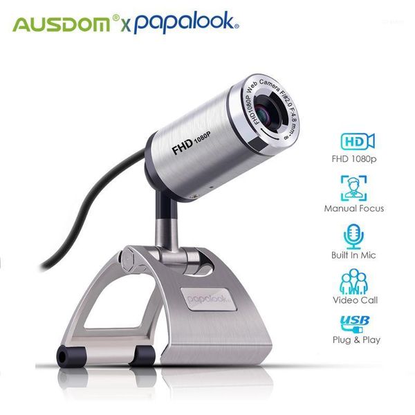 papalook pa150s 1080p webcam full hd usb2.0 30 fps autofocus pc web camera with microphone for computer skype gaming webcams1
papalook pa150s 1080p webcam full hd usb2.0 30 fps autofocus pc web camera with microphone for computer skype gaming webcams1