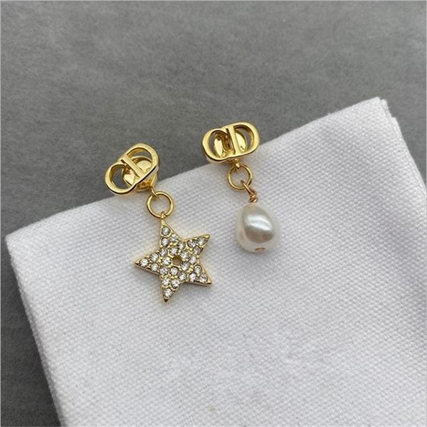 87% off wholesale shop new pearl star asymmetric earrings women's simple high version, Golden
87% off wholesale shop new pearl star asymmetric earrings women's simple high version, Golden