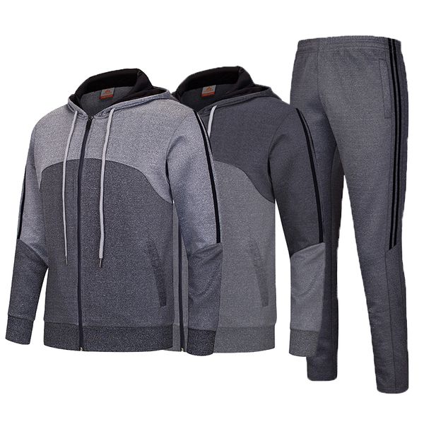 gym clothing autumn men running sets hooded sportswear sport suit sweatshirt sweatpants mens 2 pieces jogging tracksuit, White;black
gym clothing autumn men running sets hooded sportswear sport suit sweatshirt sweatpants mens 2 pieces jogging tracksuit, White;black